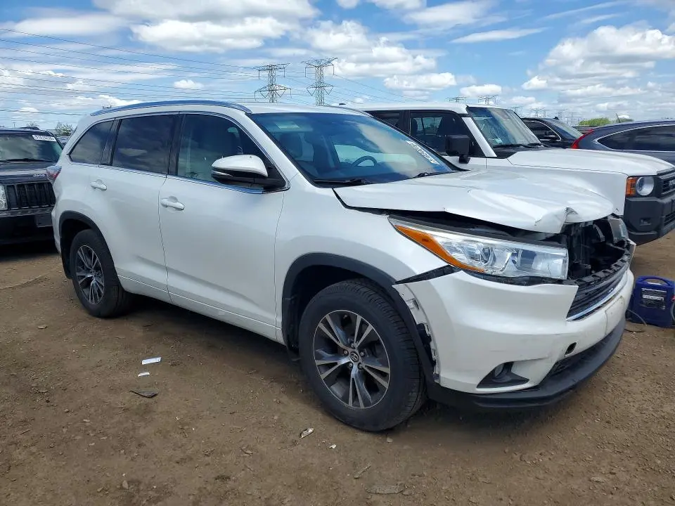2016 TOYOTA HIGHLANDER XLE  