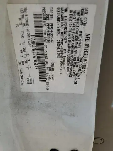 2011 FORD FOCUS SE  