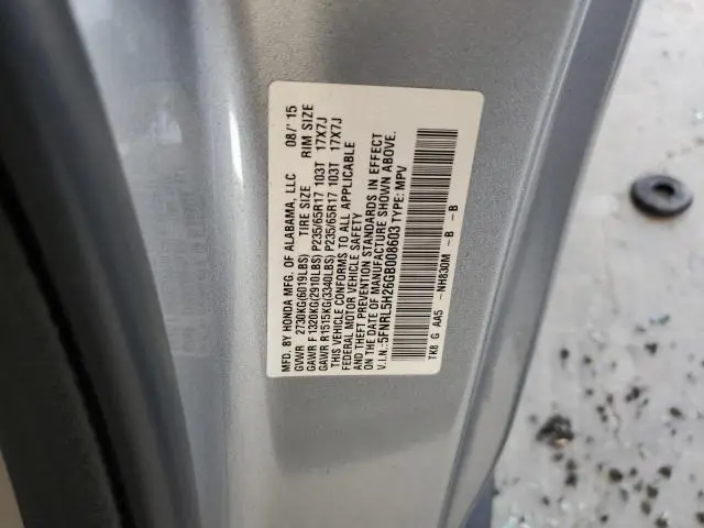 2016 HONDA ODYSSEY LX  