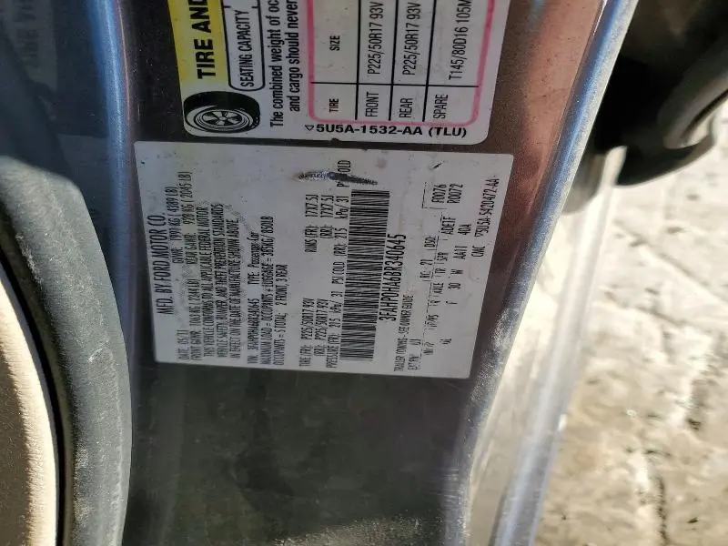 2011 FORD FUSION SE  