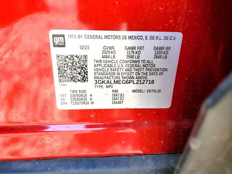 2023 GMC TERRAIN SLE  