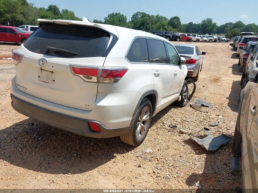 2015 TOYOTA HIGHLANDER LE PLUS V6