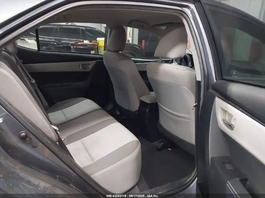 2017 TOYOTA COROLLA LE