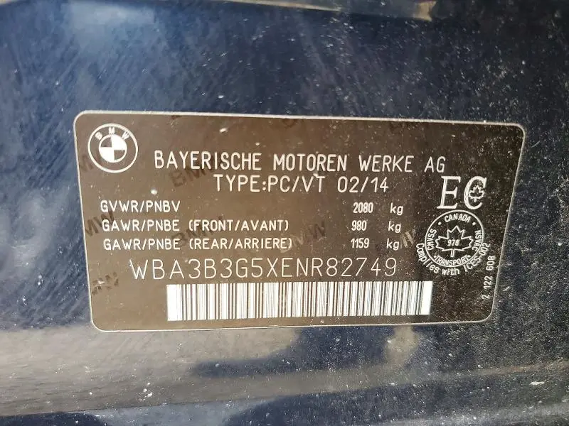2014 BMW 328 XI  