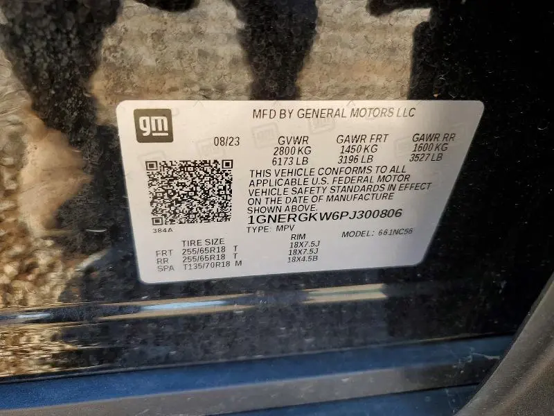 2023 CHEVROLET TRAVERSE   