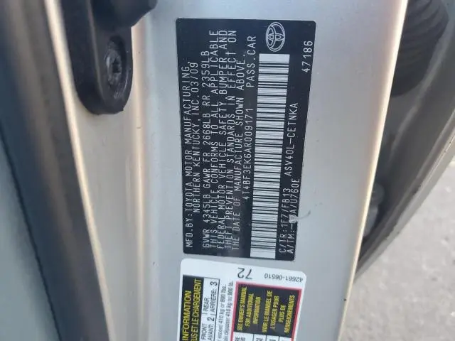 2010 TOYOTA CAMRY BASE  