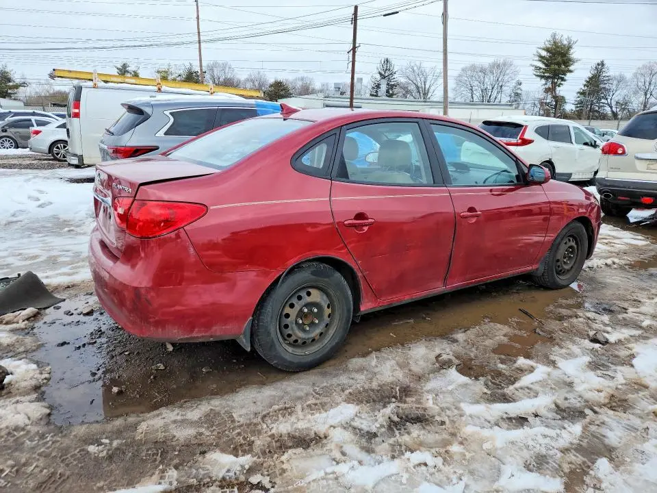 2010 HYUNDAI ELANTRA BLUE  