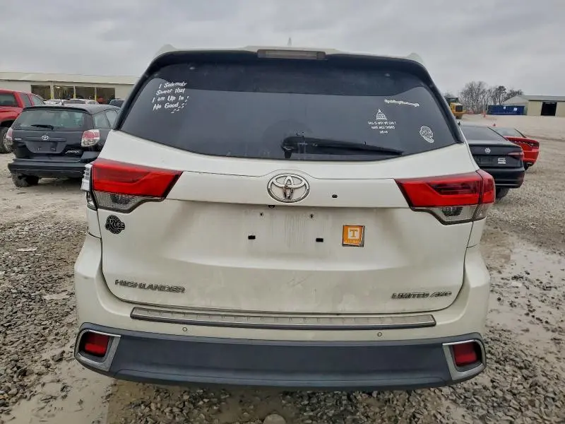 2017 TOYOTA HIGHLANDER LIMITED  