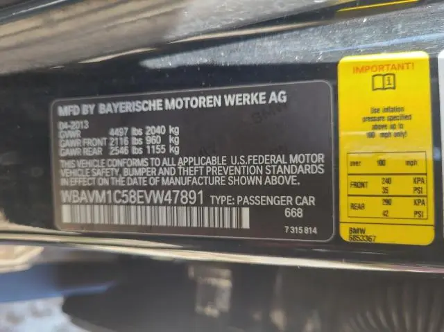 2014 BMW X1 SDRIVE28I