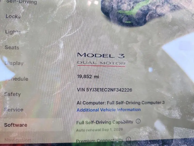 2022 TESLA MODEL 3   
