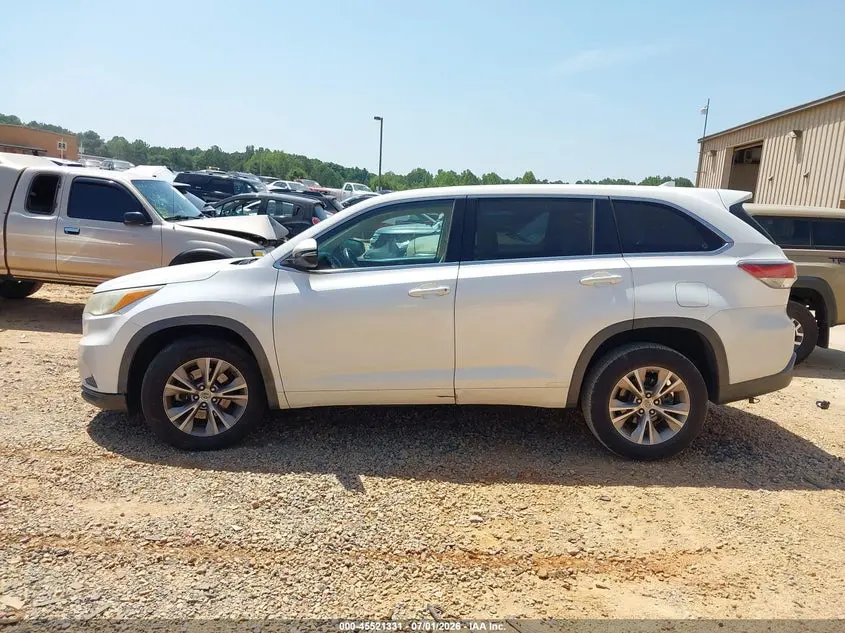 2015 TOYOTA HIGHLANDER LE PLUS V6