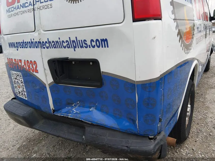 2014 CHEVROLET EXPRESS 2500 WORK VAN