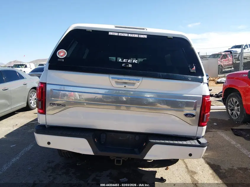 2017 FORD F-150 PLATINUM