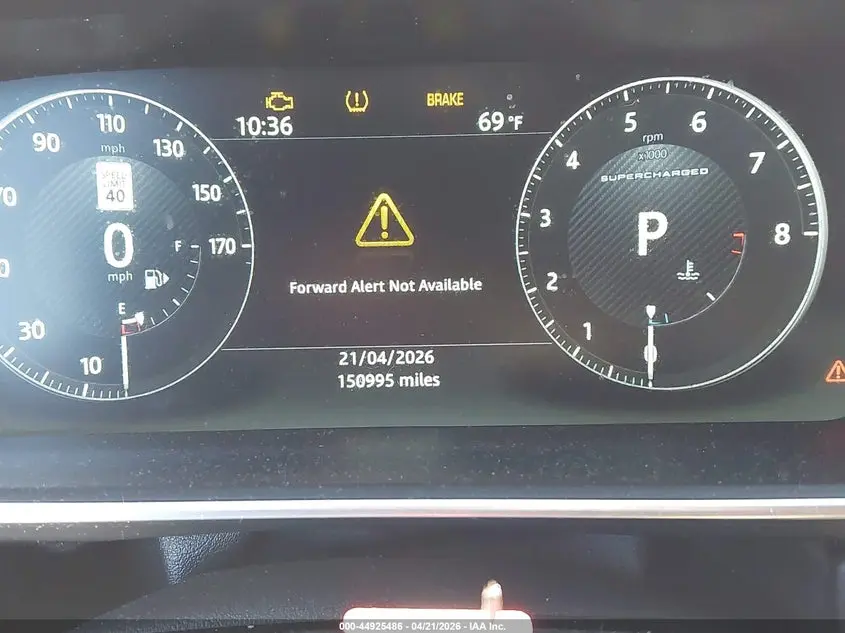 2017 LAND ROVER RANGE ROVER 5.0L V8 SUPERCHARGED