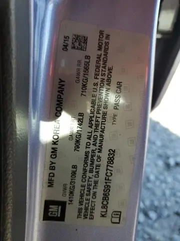 2015 CHEVROLET SPARK LS  