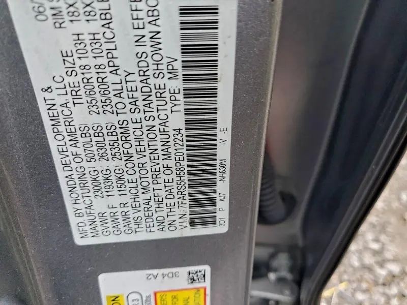 2023 HONDA CR-V SPORT  