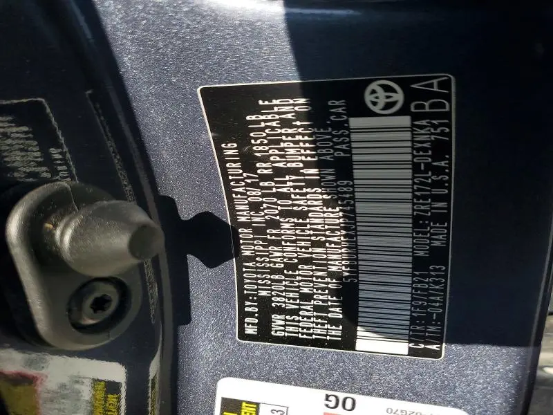 2018 TOYOTA COROLLA LE  