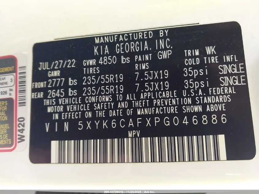 2023 KIA SPORTAGE X-LINE