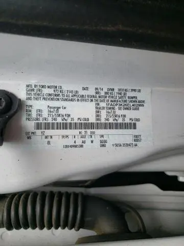 2014 FORD FOCUS SE  
