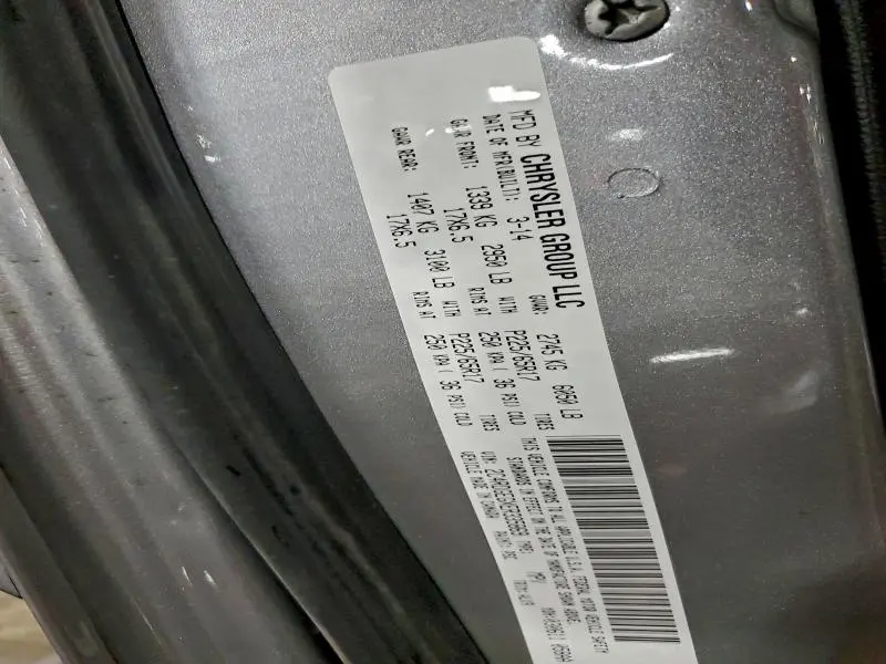 2014 DODGE GRAND CARAVAN R/T  