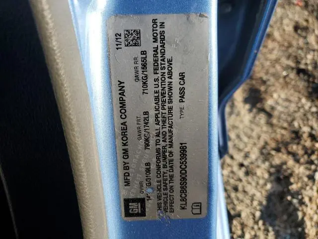 2013 CHEVROLET SPARK LS  