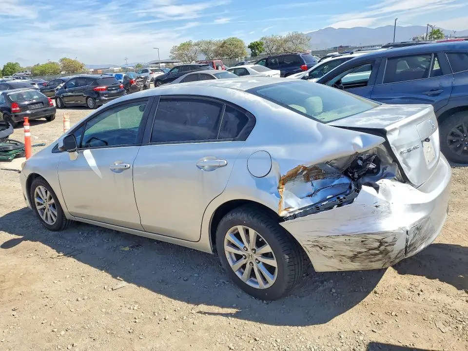 2012 HONDA CIVIC EXL  