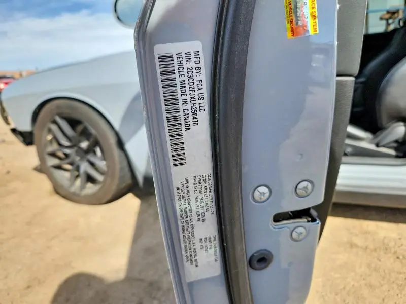 2020 DODGE CHALLENGER R  