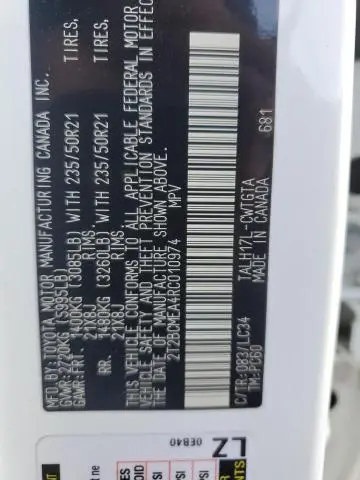 2024 LEXUS RX 500H F SPORT  