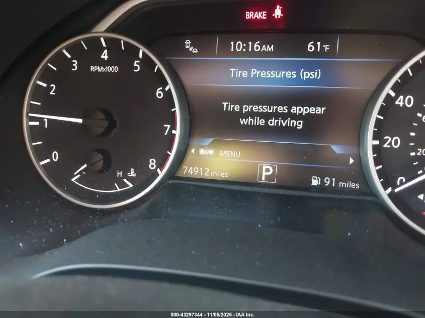 2017 NISSAN MAXIMA 3.5 PLATINUM