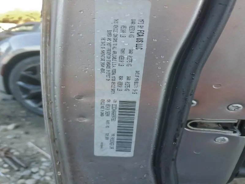 2016 DODGE CHARGER SXT  