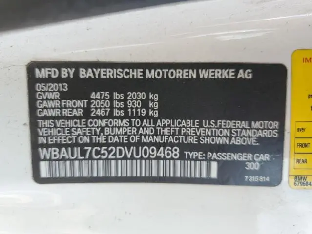 2013 BMW 128 I  