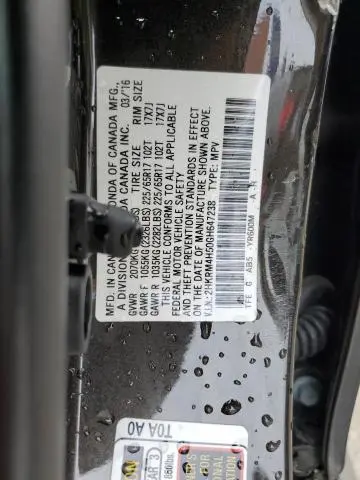 2016 HONDA CR-V EX