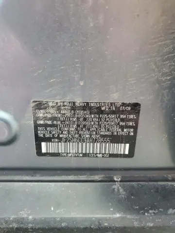 2010 SUBARU FORESTER 2.5X PREMIUM  