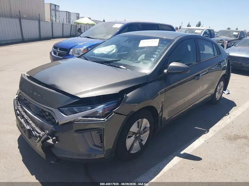 2021 HYUNDAI IONIQ HYBRID BLUE