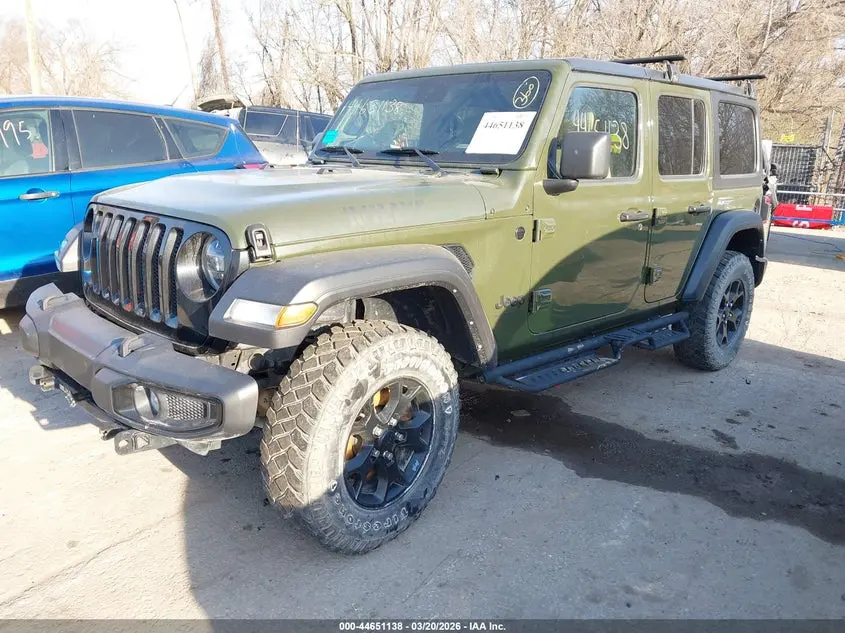 2021 JEEP WRANGLER UNLIMITED WILLYS 4X4