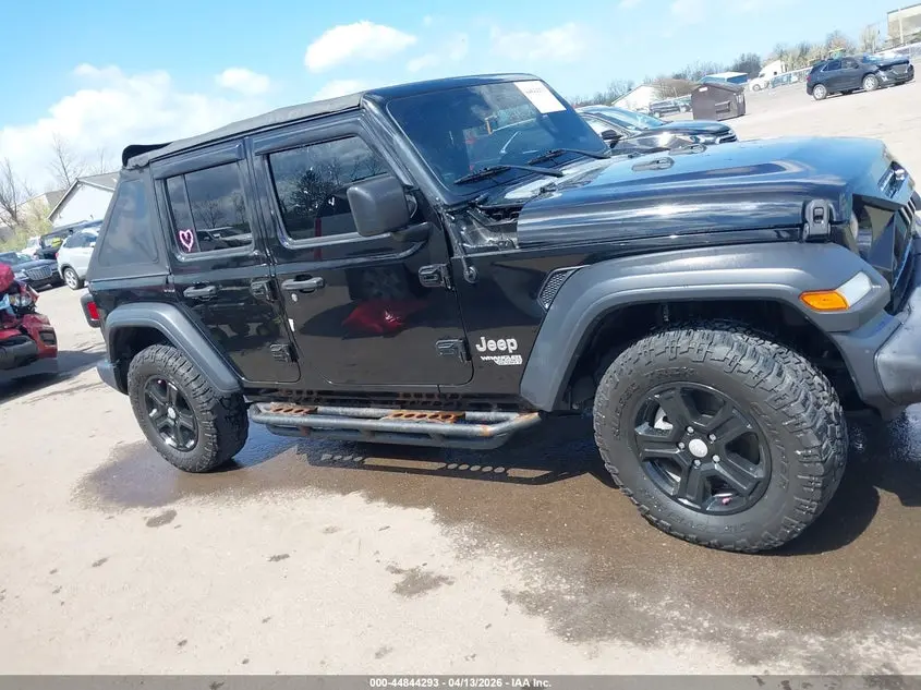2019 JEEP WRANGLER UNLIMITED SPORT S 4X4