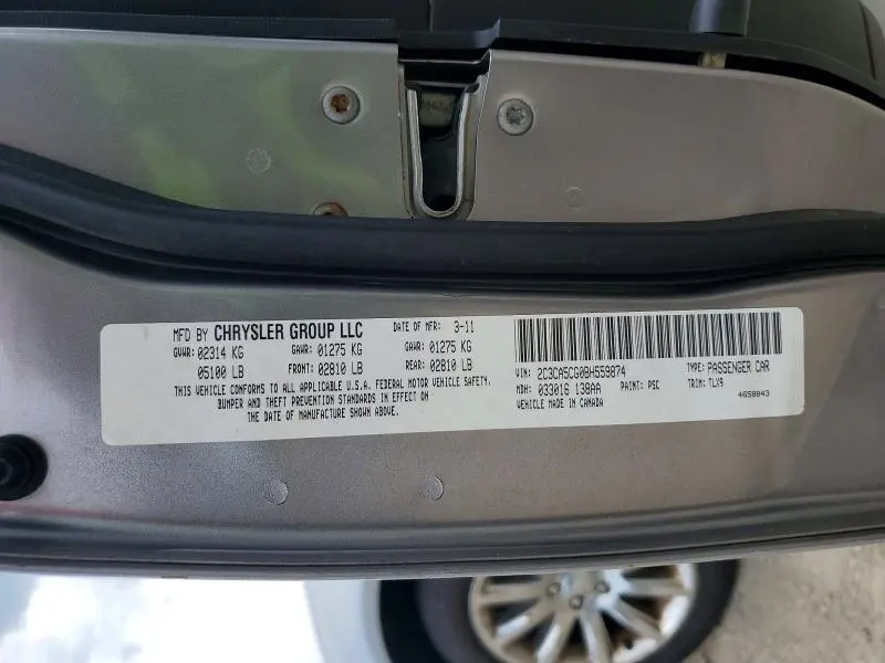 2011 CHRYSLER 300 LIMITED  