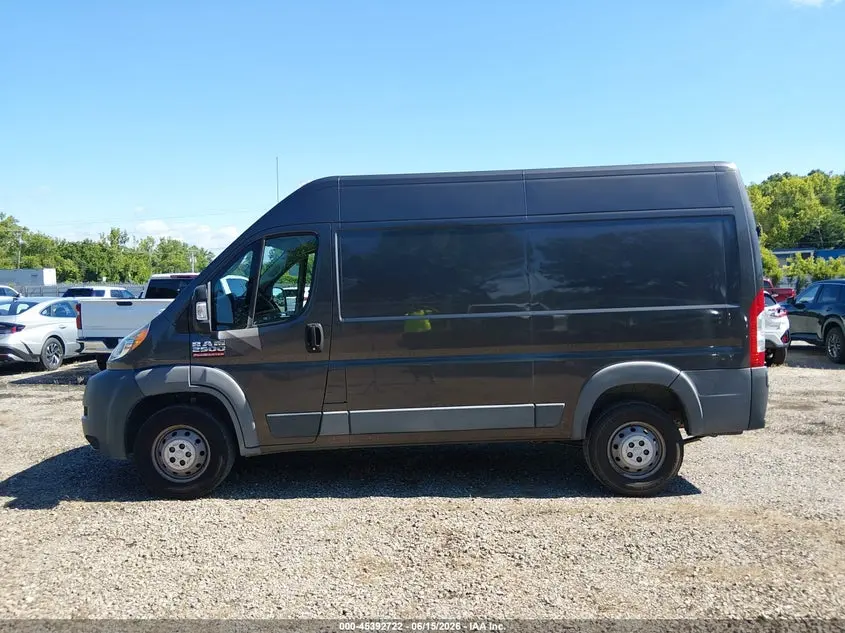 2018 RAM PROMASTER 2500 HIGH ROOF 136 WB