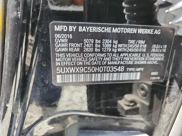 2017 BMW X3 XDRIVE28I  