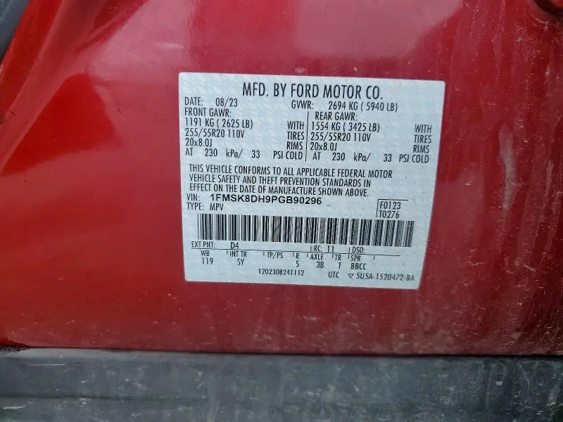 2023 FORD EXPLORER XLT  