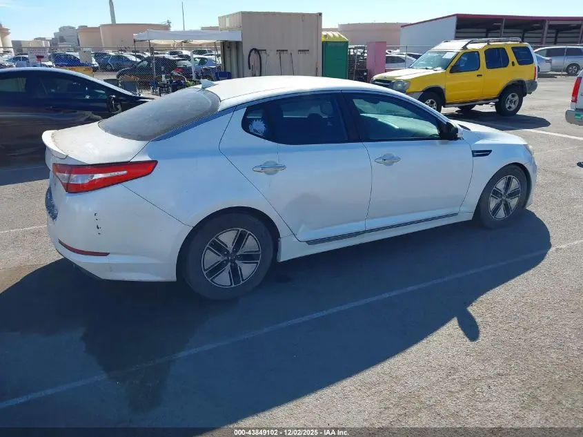 2012 KIA OPTIMA HYBRID EX