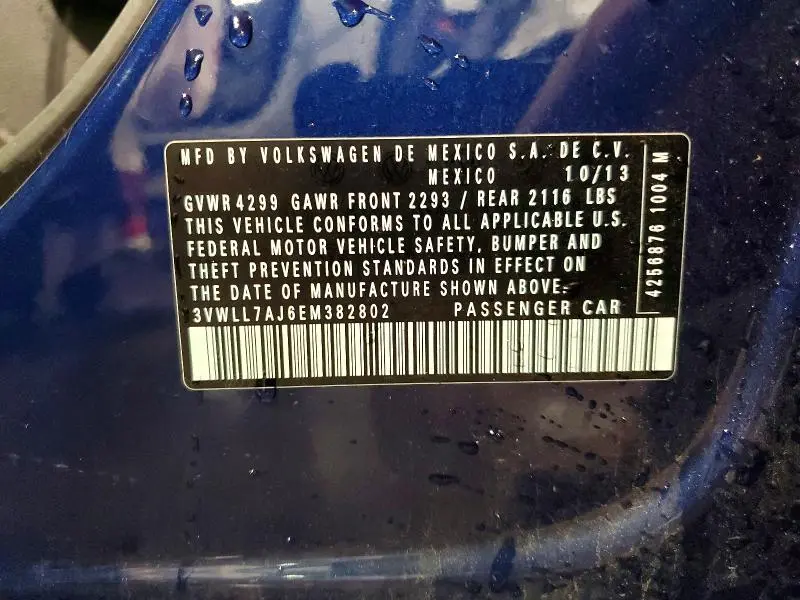 2014 VOLKSWAGEN JETTA TDI  