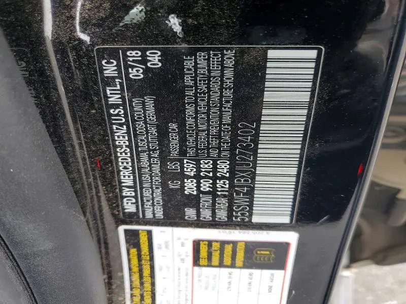 2018 MERCEDES-BENZ C 300  