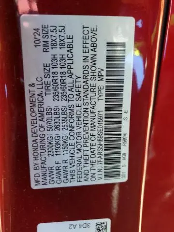 2025 HONDA CR-V SPORT-L  