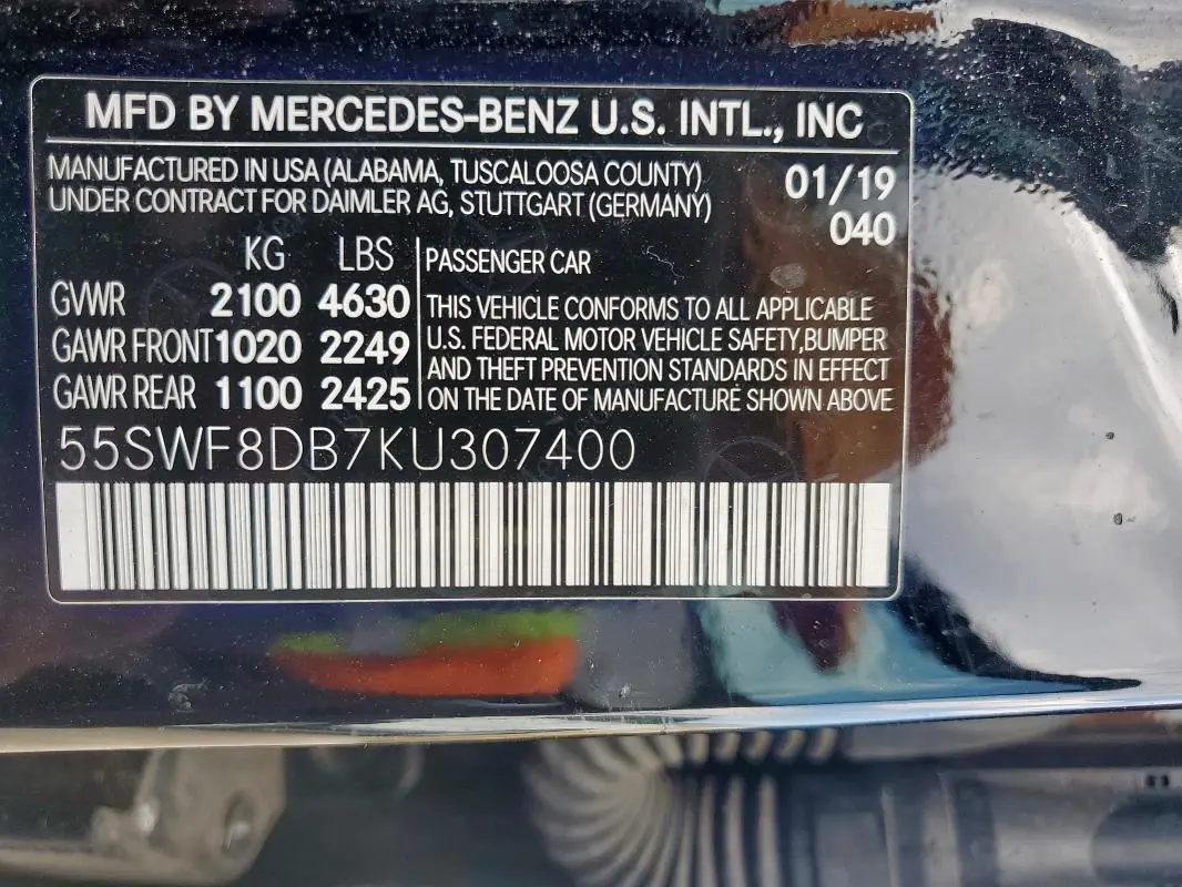 2019 MERCEDES-BENZ C 300  