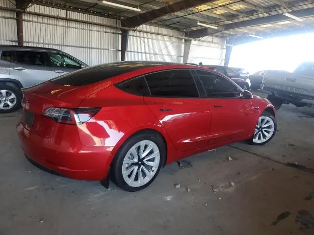 2022 TESLA MODEL 3