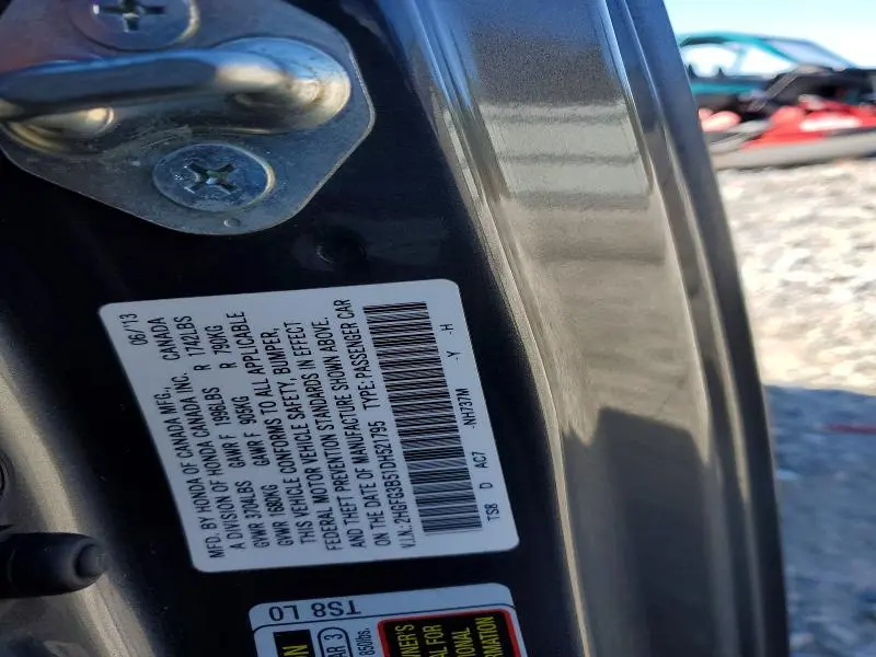 2013 HONDA CIVIC LX  