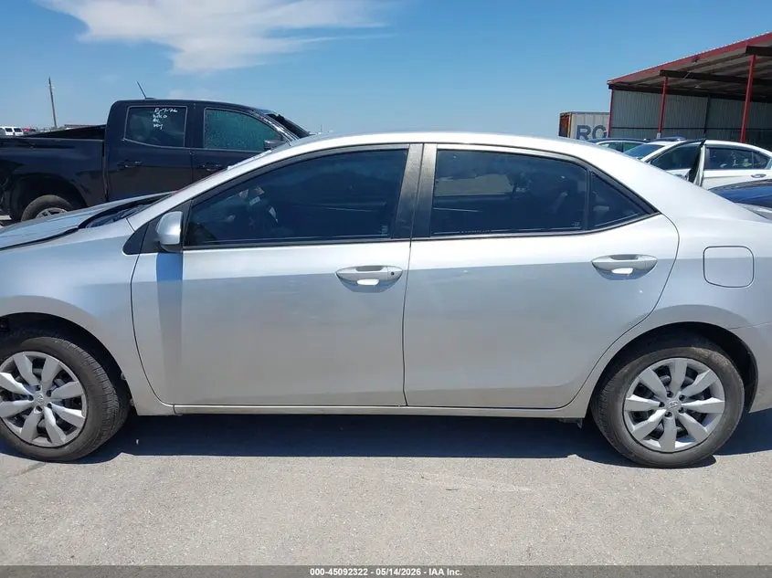2016 TOYOTA COROLLA LE