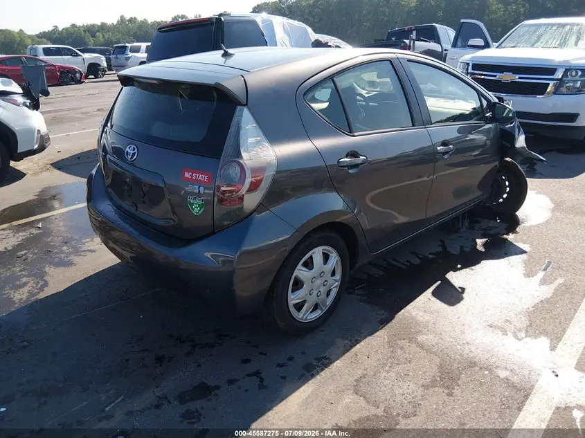2012 TOYOTA PRIUS C FOUR/ONE/THREE/TWO