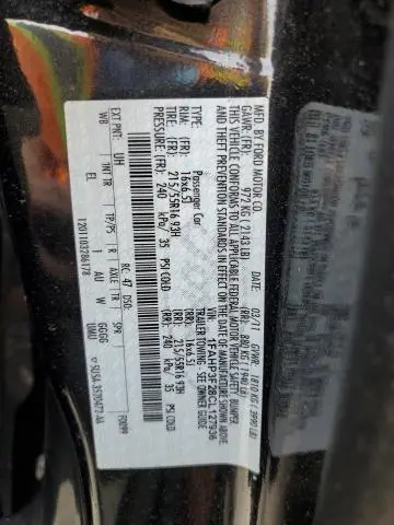 2012 FORD FOCUS SE